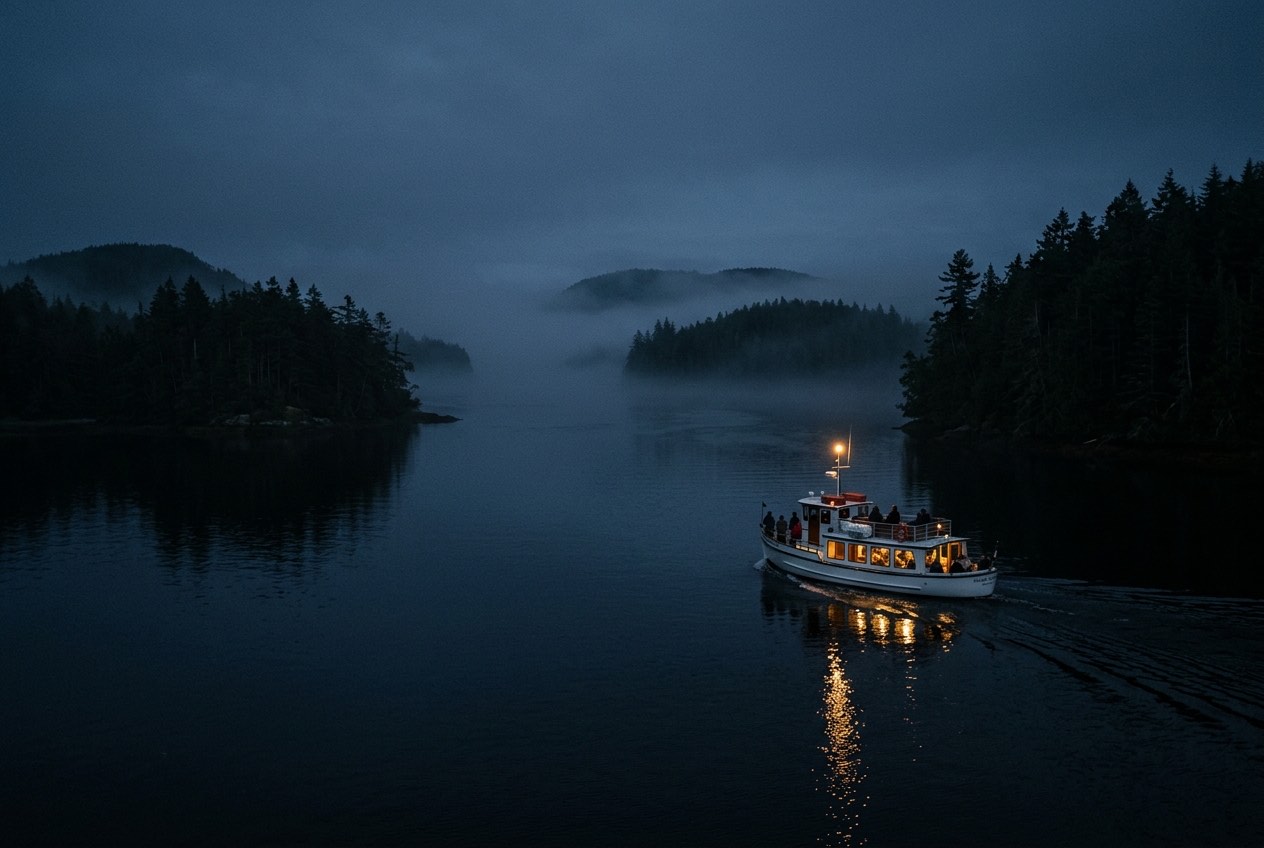 Night water used for on-the-water places